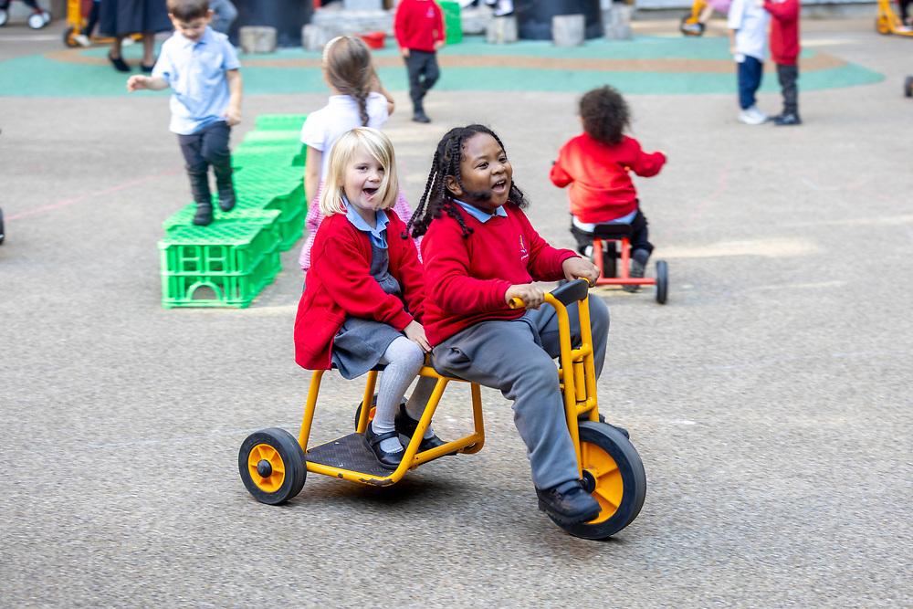 KCA pupils enjoying school