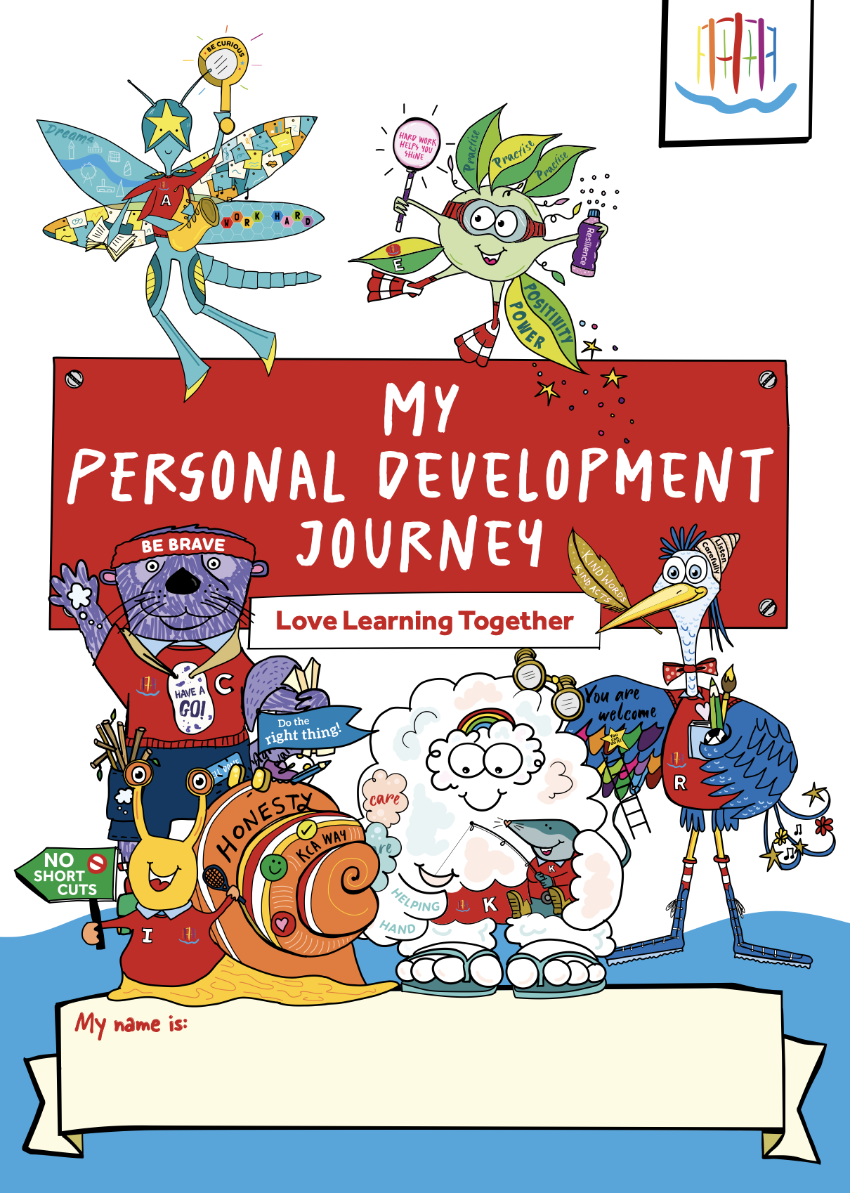 Cover of the KCA Personal Development Journey Journal